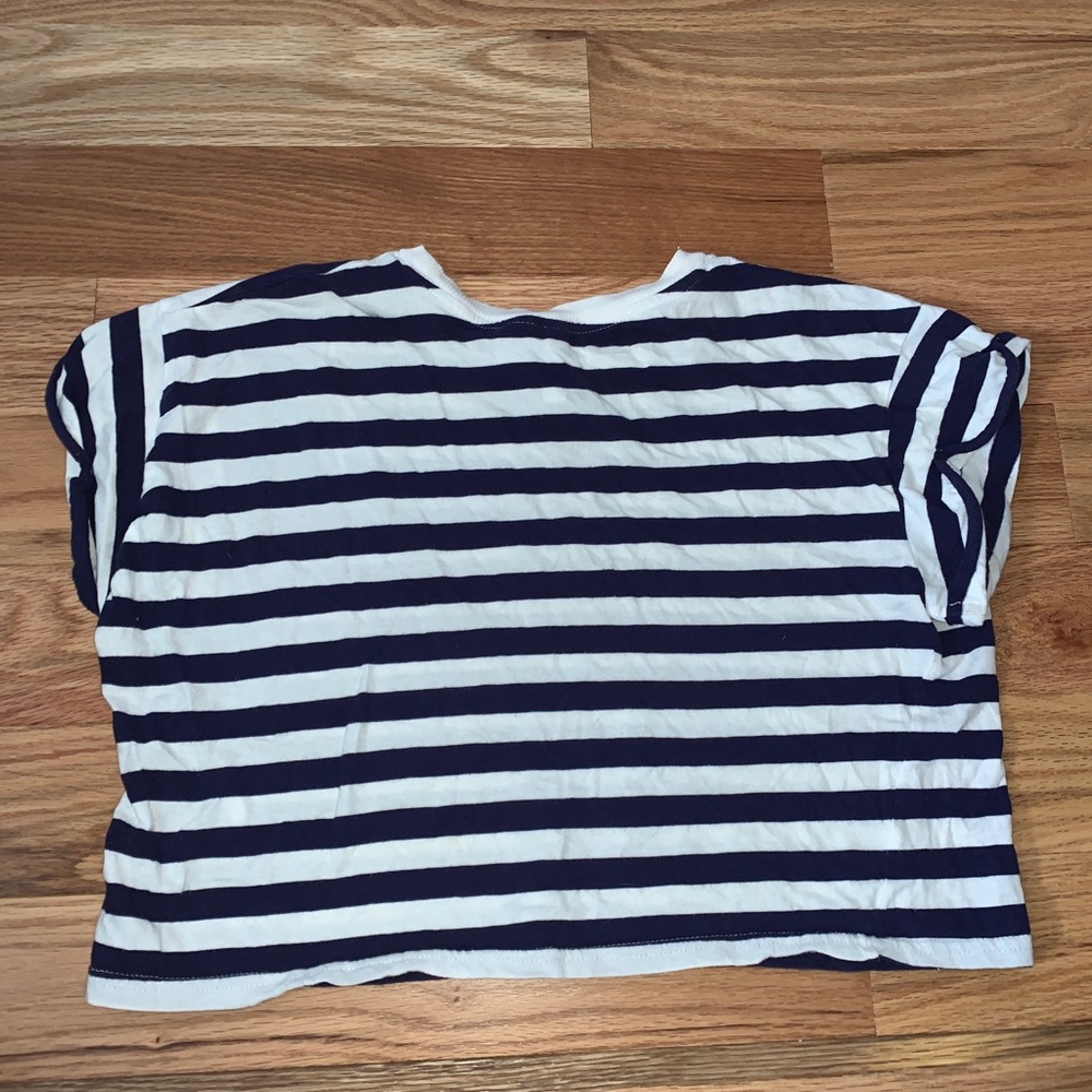 Divided Crop Top - Picture 2 of 2